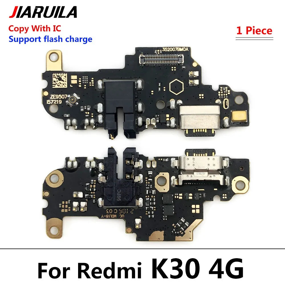 New For Xiaomi Redmi K30 4G 5G USB Charger Charging Dock Port Connector Flex Cable With Main Mainboard Flex Cable Xiaomi  Xiao mi phone repair parts
