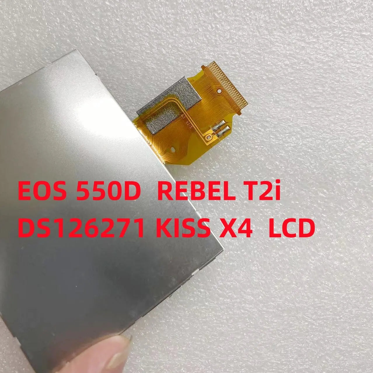 New LCD Display Screen for Canon EOS 550D /REBEL T2i /DS126271 KISS X4 SLR with Backlight  Digital Camera repair parts