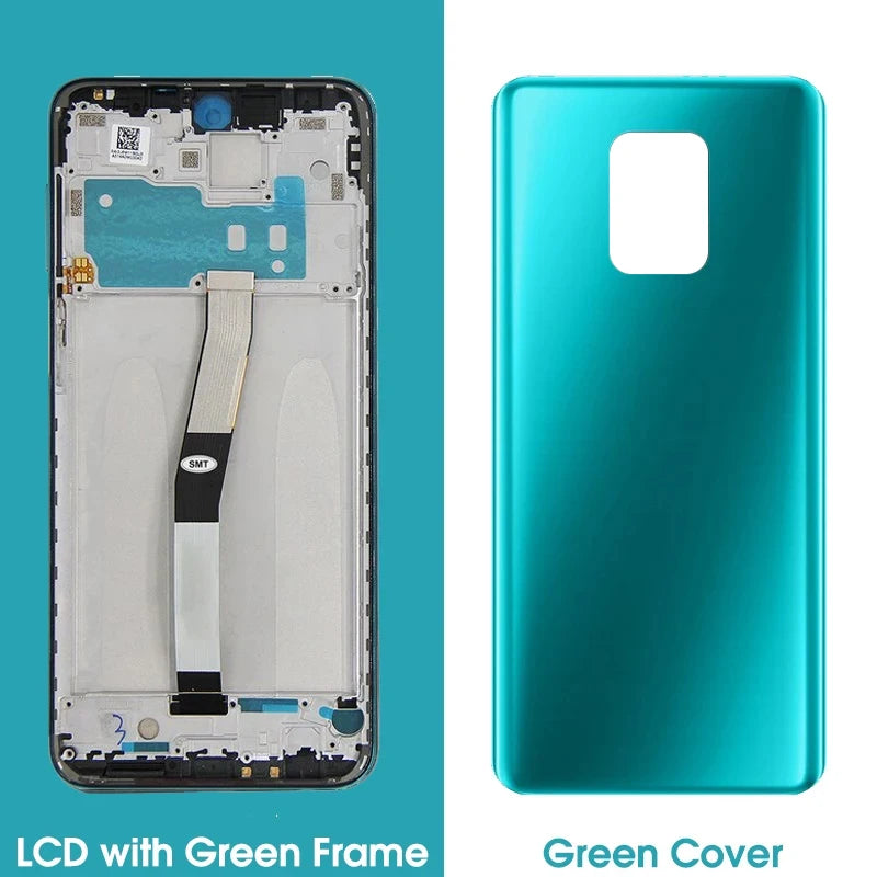 Screen for Xiaomi Redmi Note 9S M2003J6A1G LCD Display Touch Screen with Frame for Xiaomi Redmi Note 9 Pro M2003J6B2G Assembly Xiaomi phone repair parts