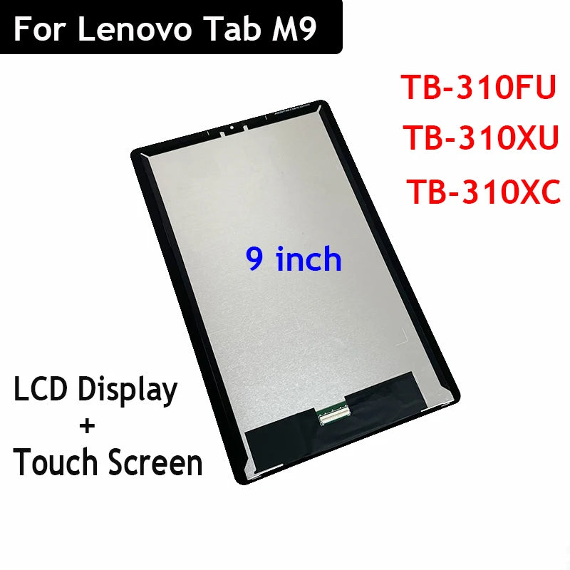 9 inch LCD Display For Lenovo Tab M9 TB-310 TB-310FU TB-310XU TB-310XC TB310FU Touch Screen Digitizer With Lcd Display Assembly Lenovo phone repair parts
