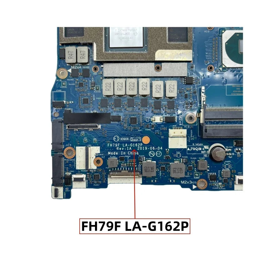 FH79F LA-G162P For Acer Predator Triton 900 PT917-71 Laptop Motherboard With i7-9750H i9-9980HK CPU RTX2080 8G-GPU NB.Q4V11.006 Acer laptop repair parts