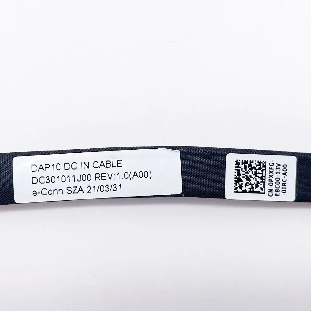 For Dell Precision 15 7530 M7530 7540 M7540 P74F Laptop DC Power Jack DC-IN Charging Flex Cable 0PXXFG DC301011J00 Dell laptop repair parts