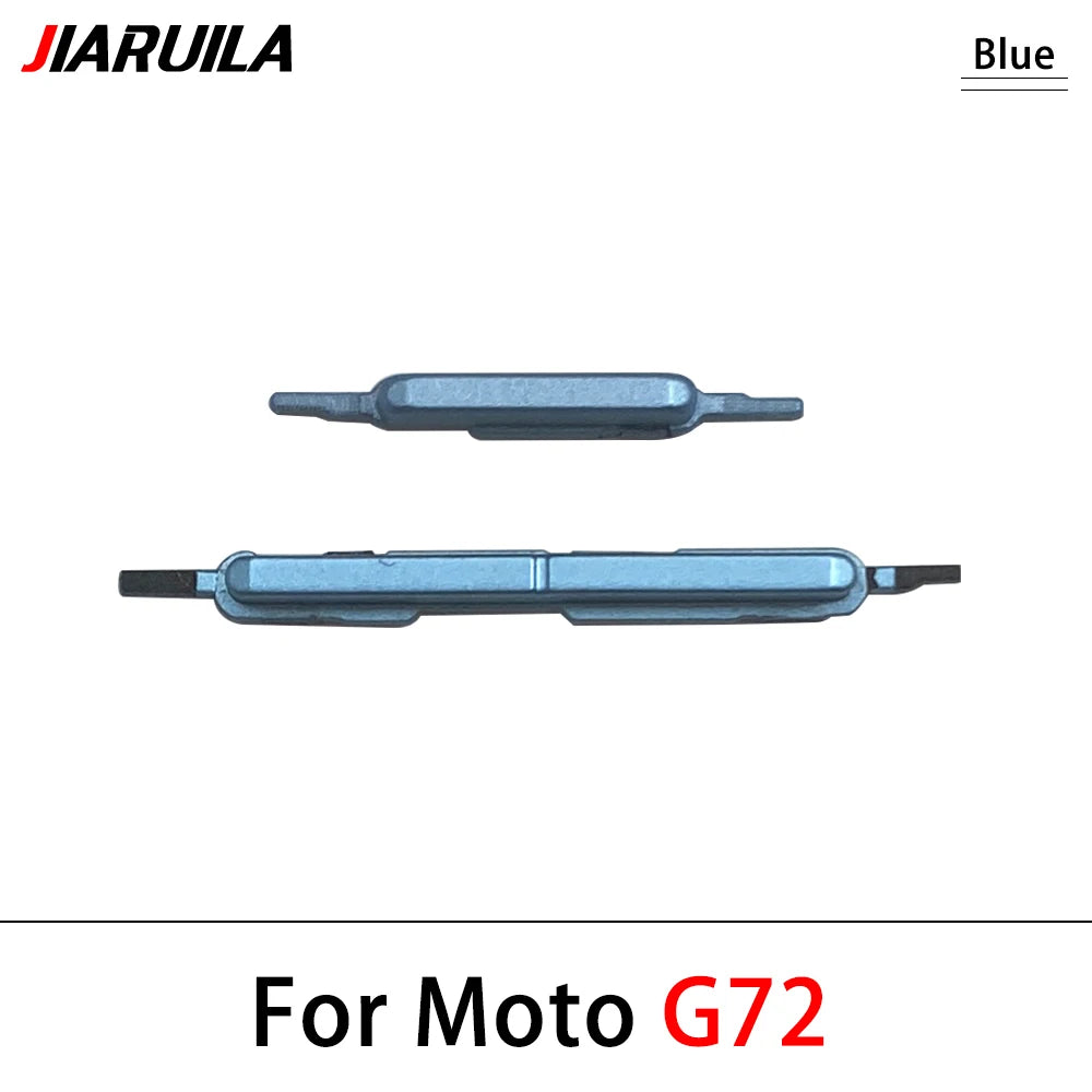 10Pcs/Lot, New For Motorola Moto G22 G32 G52 G62 G72 G82 5G Power Volume Side Button Key Replacement Parts Motorola phone repair parts