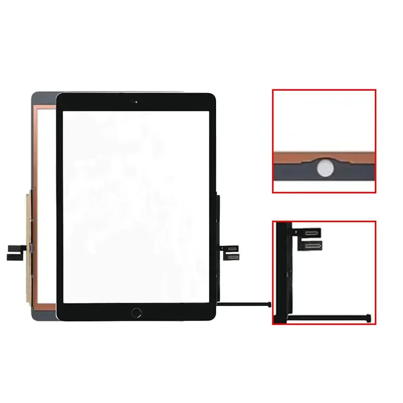 LCD Touch Screen For Apple iPad 7 8 9 iPad 10.2 2019 2020 2021 A2197 A2270  Assembly Digitizer Front Glass Display Panel Replace  iPad repair parts