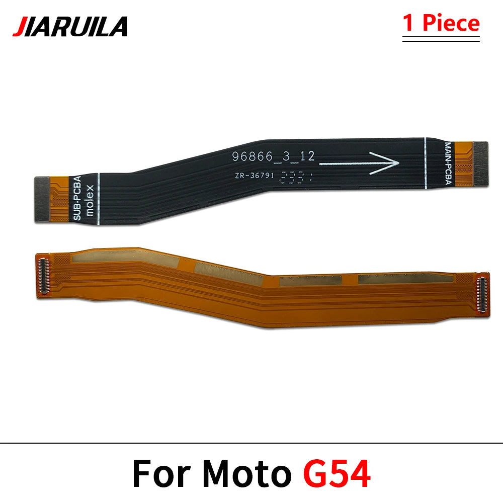 Main Board Motherboard Connector Board Flex Cable For Motorola Moto G14 G34 G54 G32 G42 G52 G62 G72 G82 G53 G73 G84 G85 5G Motorola phone repair parts