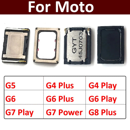 10Pcs, Rear Inner Ringer Buzzer Loud Speaker For Motorola Moto G4 G5 G6 G7 G8 Plus Play Power Loudspeaker Motorola phone repair parts