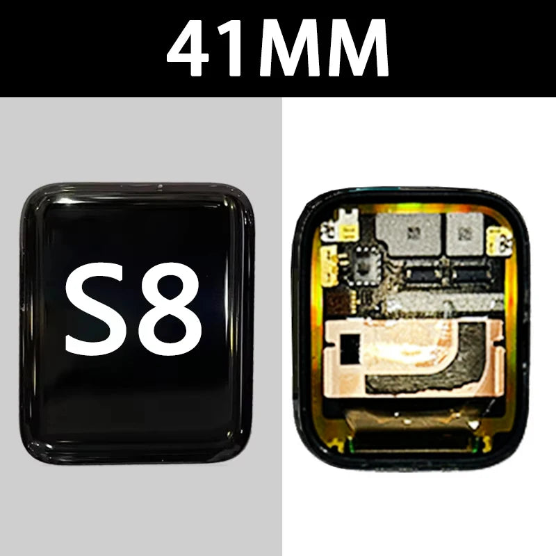 OLED for Apple Watch Series 1 2 3 4 5 6 SE 7 LCD Touch Screen Display Digitizer Assembly iWatch Substitution 38/42/40/44/41/45mm iWatch repair parts