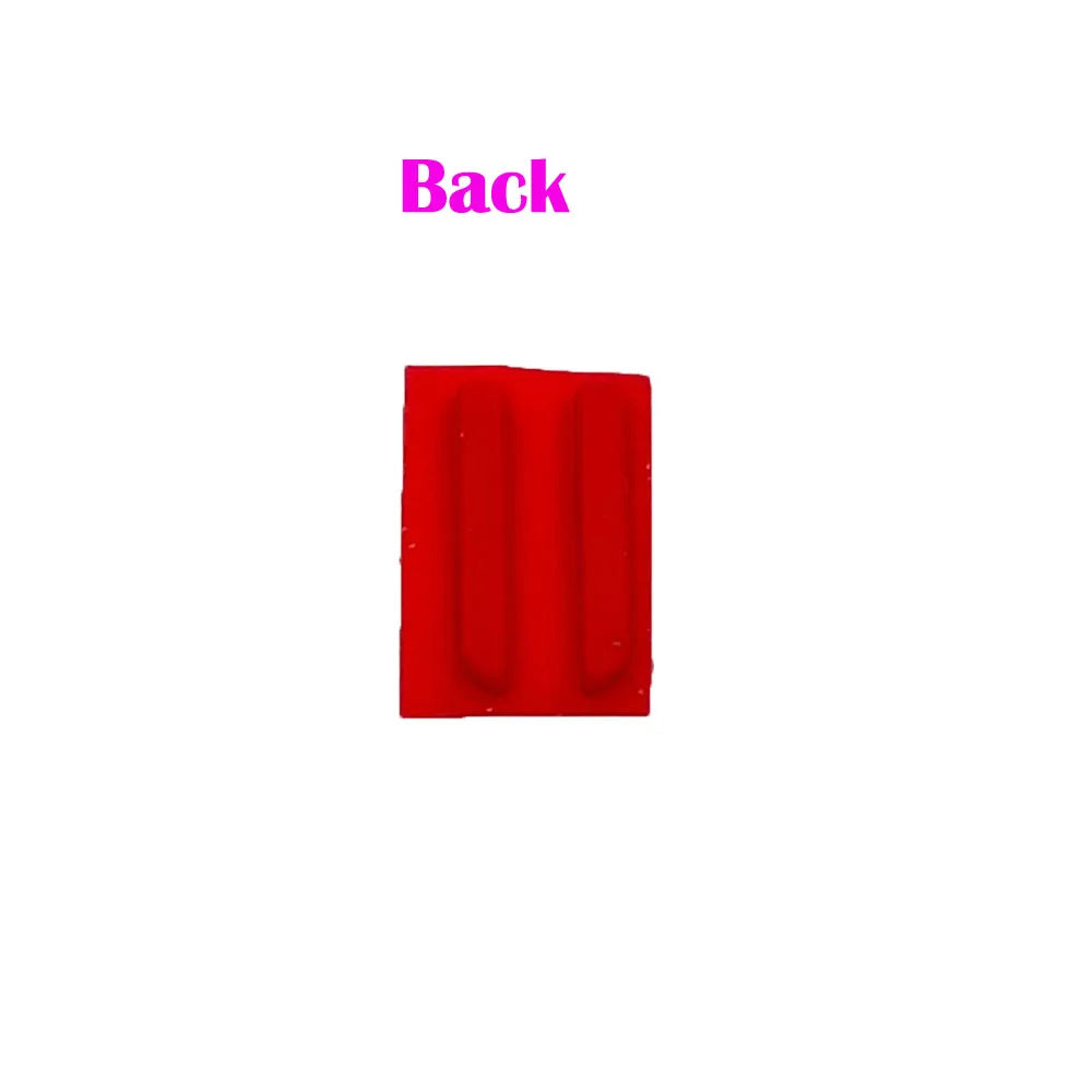 1set-10sets  Replacement For 3DS Console Upper Top LCD Screen Front Rubber Feet Cover Lower Button Back Cover Rubber Game console repair parts