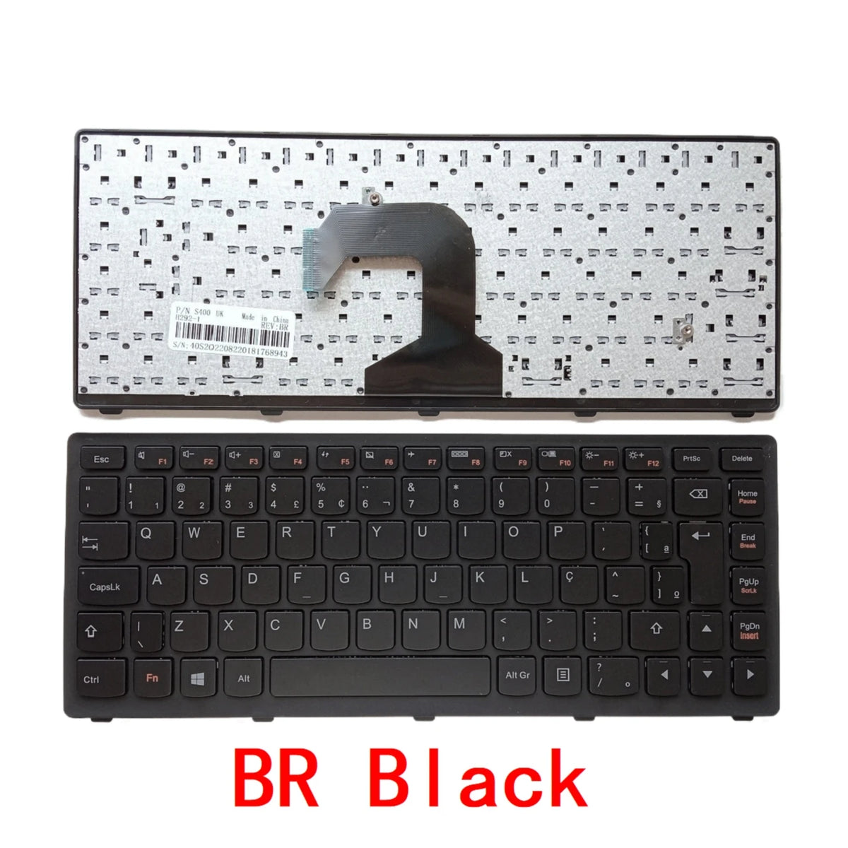 New US Russian Spanish Arab Brazil Laptop Keyboard For Lenovo Ideapad S300 S400 S405 Notebook PC Replacement Lenovo laptop repair parts