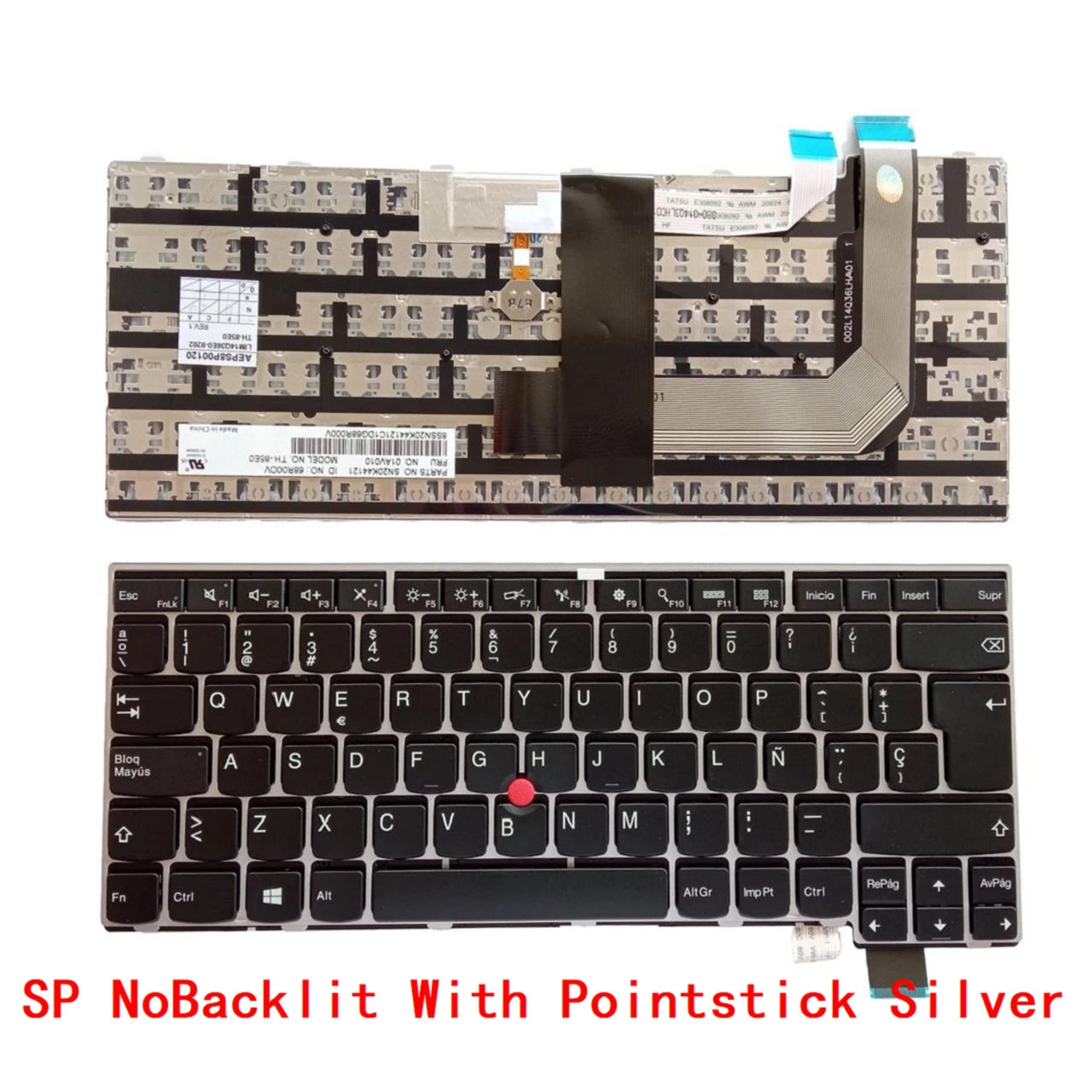 New US Russian Spanish Latin Brazil Laptop Backlit Keyboard For Lenovo Thinkpad 13 S2 2nd T460s 01YR088 Lenovo laptop repair parts