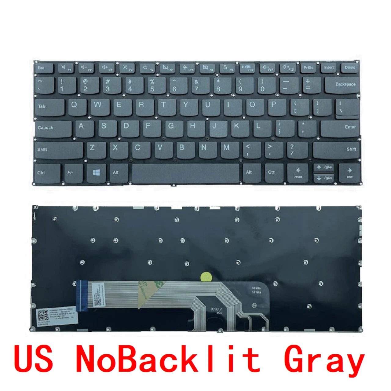 New US Russian Spanish Arab Brazil Portuguese Backlit Keyboard For Lenovo YOGA 530-14ARR 530-14IKB 730-13 730-15IKB/730-15IWL Lenovo laptop repair parts