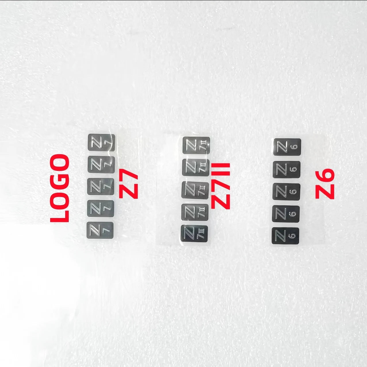 New Z6 Z7 Z7II Body Logo for Nikon Z6 Z7 Z72 Z7ii LOGO Replacement Repair Parts  Digital Camera repair parts