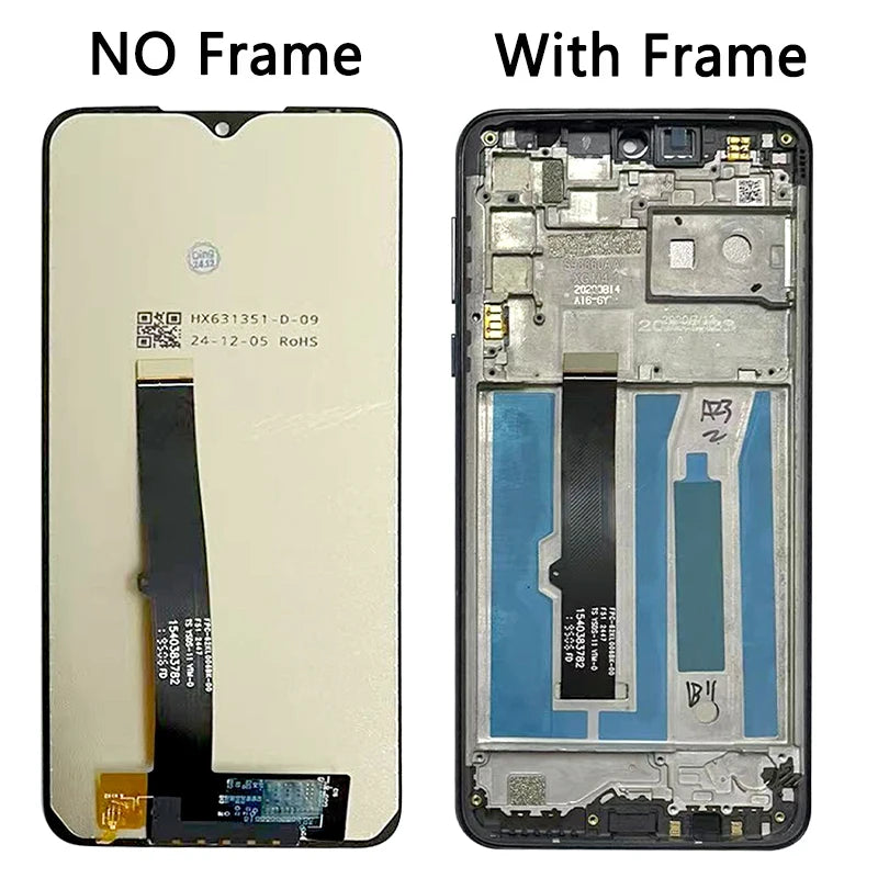 6.2" Screen For Motorola One Macro XT2016-2 XT2016-1 LCD Display Touch Screen Digitizer Assembly OneMacro PAGS0005IN Display Motorola phone repair parts
