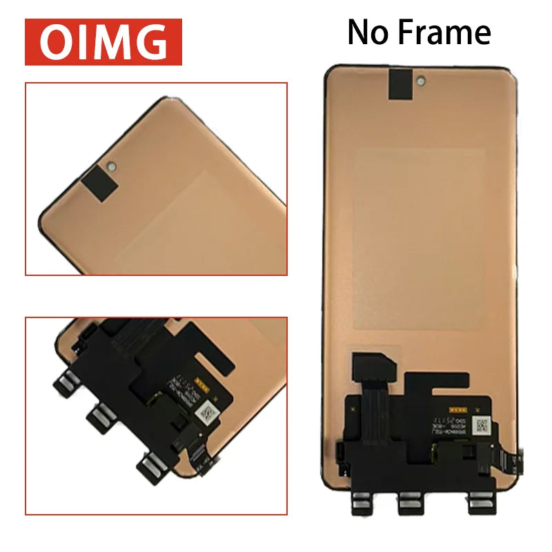 6.8''AMOLED For Realme 16 Pro+ 5G Lcd Display Touch Screen Digitizer Assembly For Realme 16Pro Plus LCD RMX5131 Screen Oppo phone repair parts Realme phone repair parts