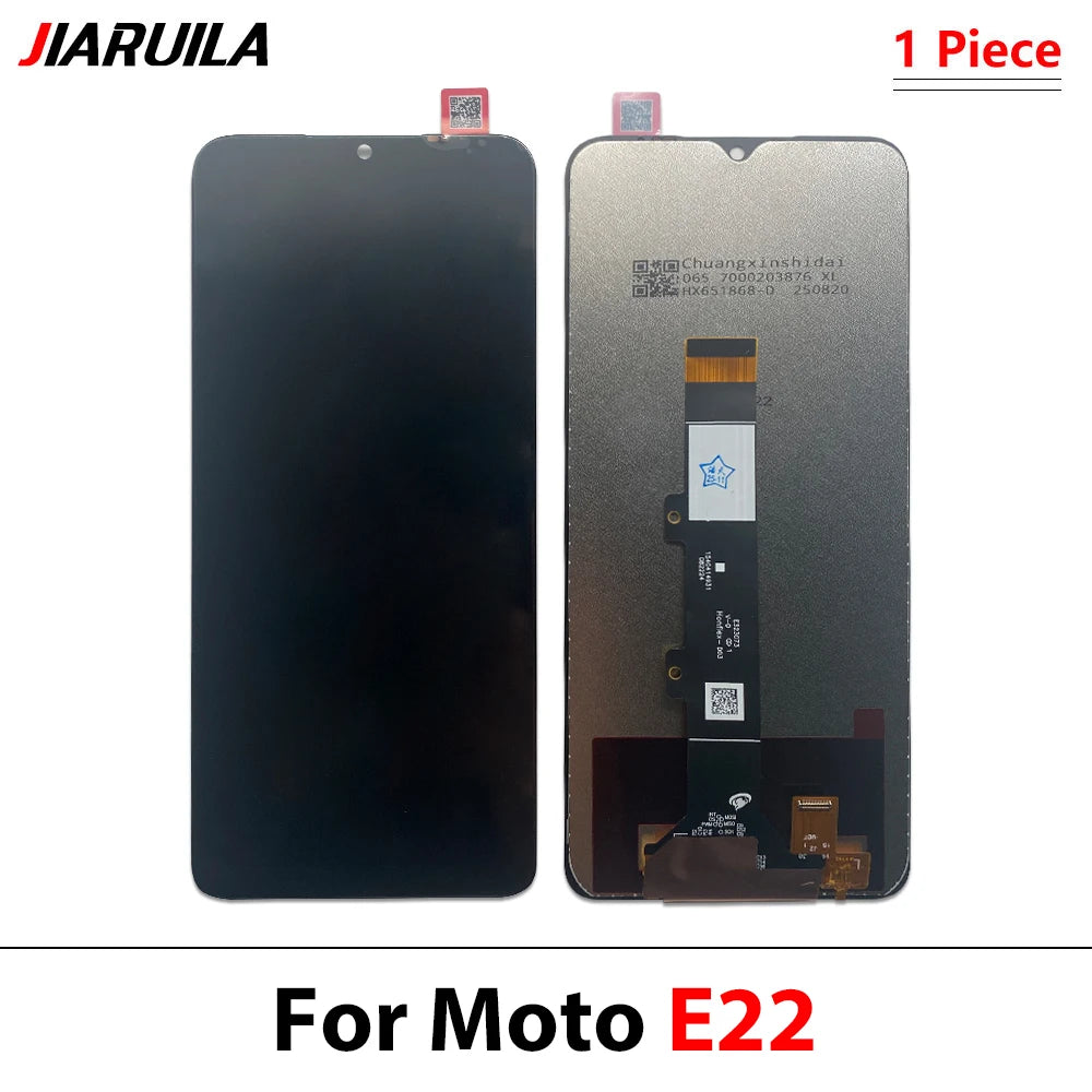 LCD Display Touch Screen Digitizer Assembly For Motorola Moto Edge 60 Pro Fusion Stylus E13 E22 E32 E20 E40 LCD Motorola phone repair parts