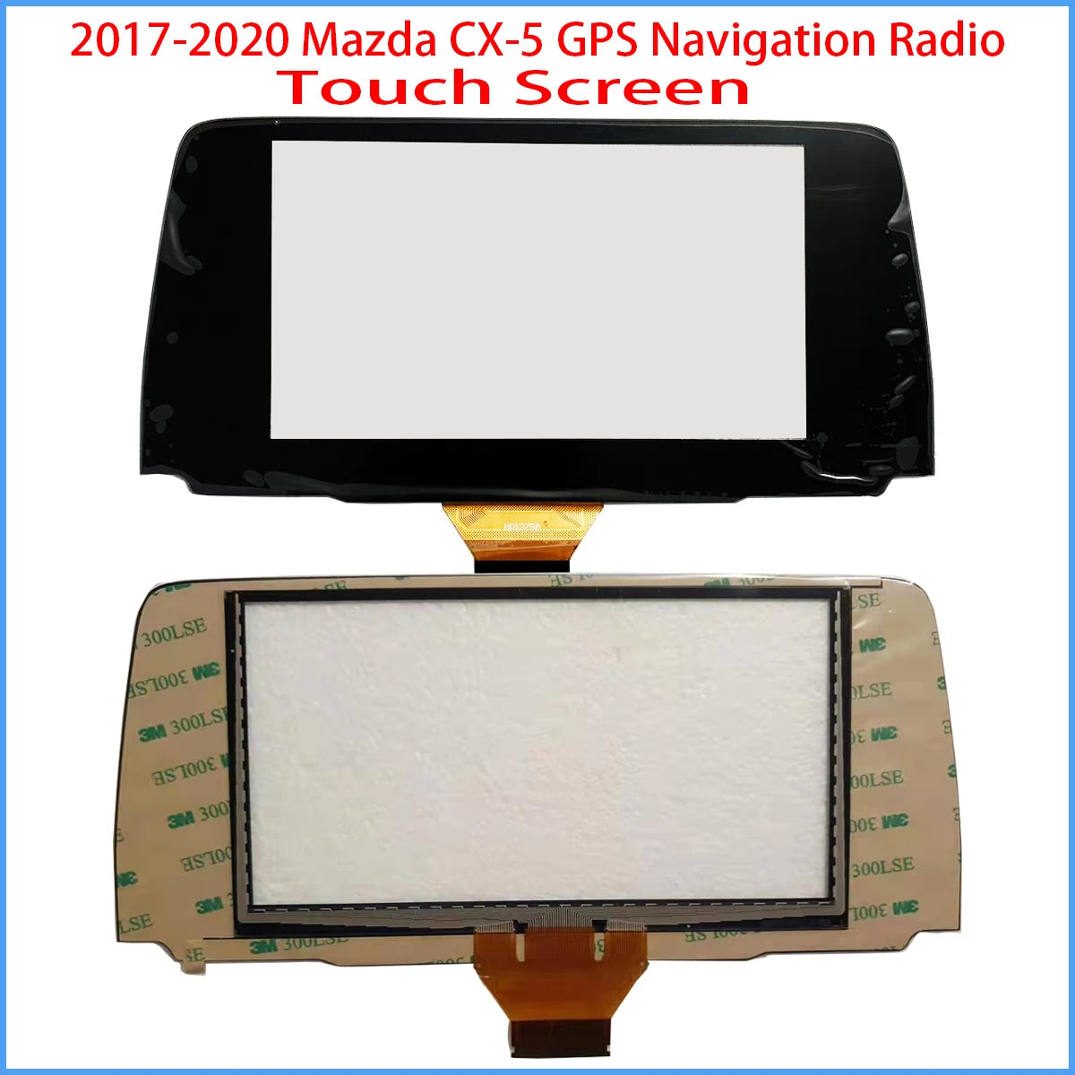 New 7'' Touch Screen Digitizer Touch panel TM070RDHP05 H0137BA For 2017-2020 Mazda CX-5 GPS Navigation Radio Other Brand tablet repair parts