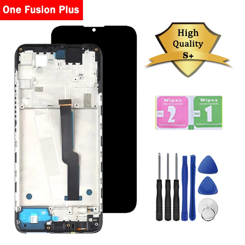 New For Motorola One Fusion XT2073-2 LCD Touch Screen Digitizer Assembly For Moto One Fusion+ OneFusion Plus PAKF0002IN Display Motorola phone repair parts