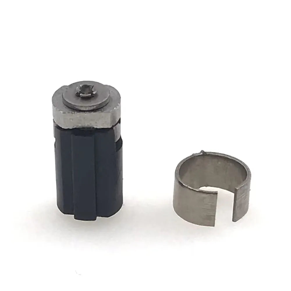 1-5 Set Rotating Shaft Spindle Hinge Axis Replacement For NDSL Hinge Axle Shaft With Hoop Game console repair parts