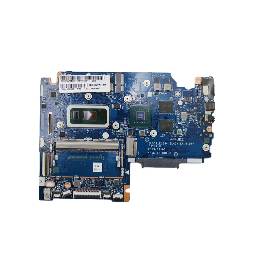 Laptop Motherboard For Lenovo IdeaPad C340-15IML FLEX-15IML LA-H104P With CPU:I7-10510U GPU:MX230 0G/4G 5B20W84804 5B20W84802 Lenovo laptop repair parts
