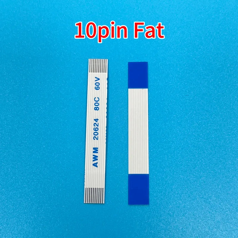 100pcs/lot for PS3 Slim 2000 2500 3000 4000 Power Switch Flex Cable 6Pin 10Pin Power on Off Switch Flex Ribbon Cable Game console repair parts
