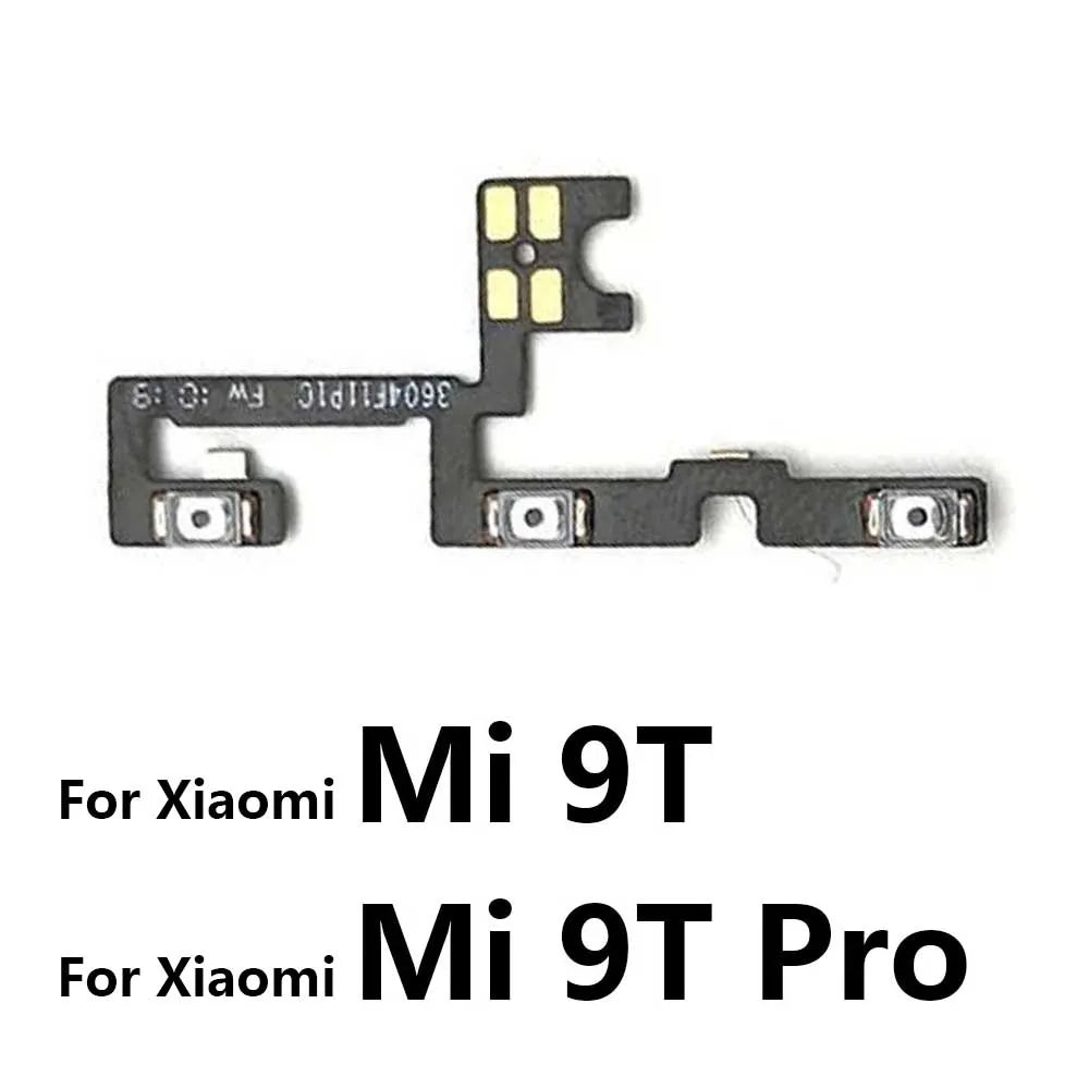 Power On Off Volume Side Button Key Flex Cable For Xiaomi Mi 8 9 se 11 Lite / Mi 9T 10T 10 Note 10 Pro Lite Replacement parts  Xiaomi  Xiao mi phone repair parts