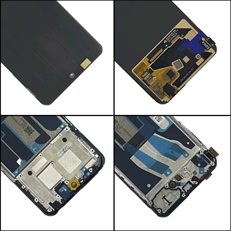 Super AMOLED For Realme 12 4G LCD Display Touch Screen Digitizer Assembly For Realme 12 4G RMX3871 Display With Frame  Oppo phone repair parts