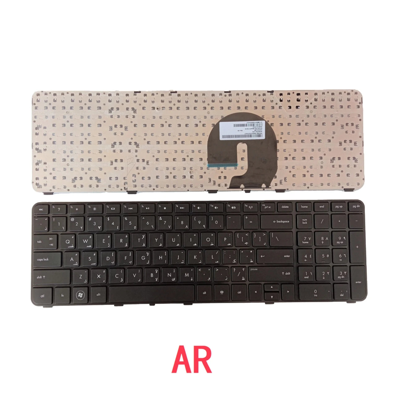 New US Russian Spanish Arab Laptop Keyboard For HP Pavilion DV7-4000 4100 4020 4269 4048 4065 4290 Notebook PC Replacement HP laptop repair parts