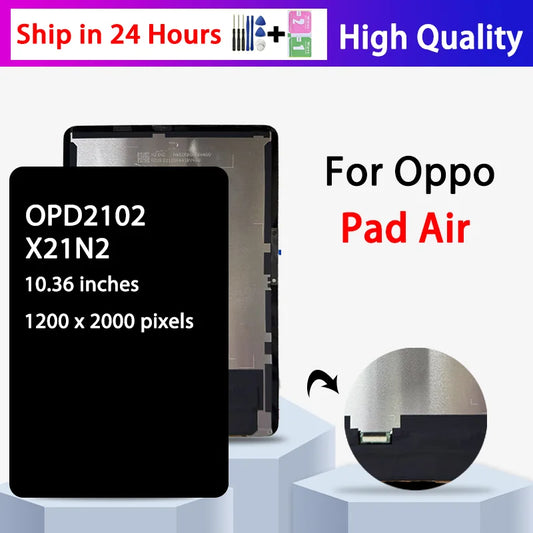 OPD2102 X21N2 OPD2102A Premium Lcd For Oppo Pad Air LCD Display Touch Screen Digitizer Assembly Replacement  Oppo phone repair parts