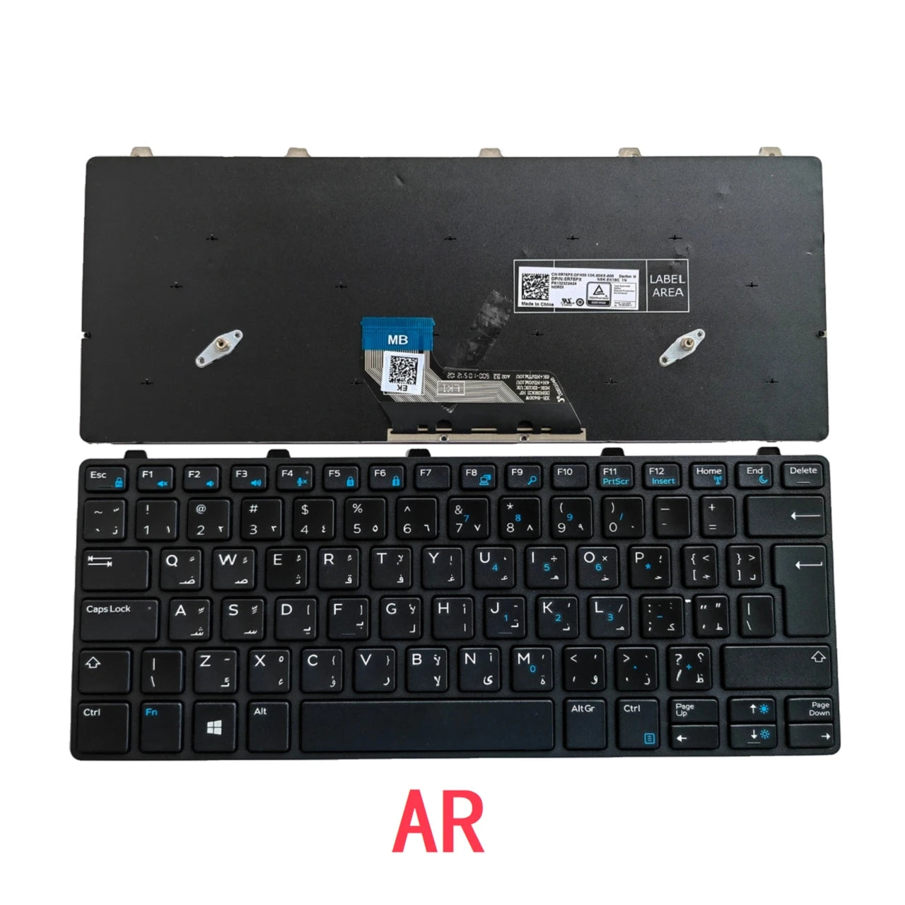 New US Spanish Arab Japan Laptop Keyboard For Dell Latitude 3180 3189 3380 series Notebook PC ReplacementDell laptop repair parts