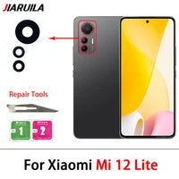 Rear Back Camera Glass Lens For Xiaomi Mi 10 10T 11 11T 12 12T 13 14 14T 15 15T Pro Lite Pro 5G Camera Lens With Adhesive Xiaomi  Xiao mi phone repair parts