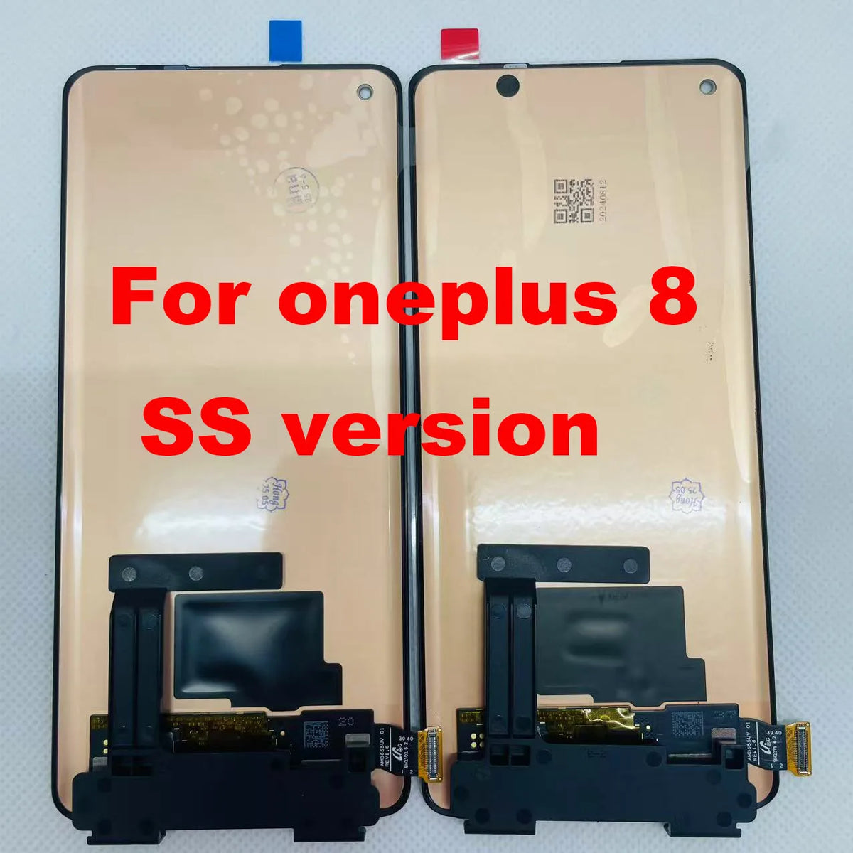 6.55" Original AMOLED For OnePlus 8T 1+8T KB2001 LCD Display Screen+Touch Panel Digitizer Frame For Oneplus 8 5G 1+8 IN2013  OnePlus phone repair parts