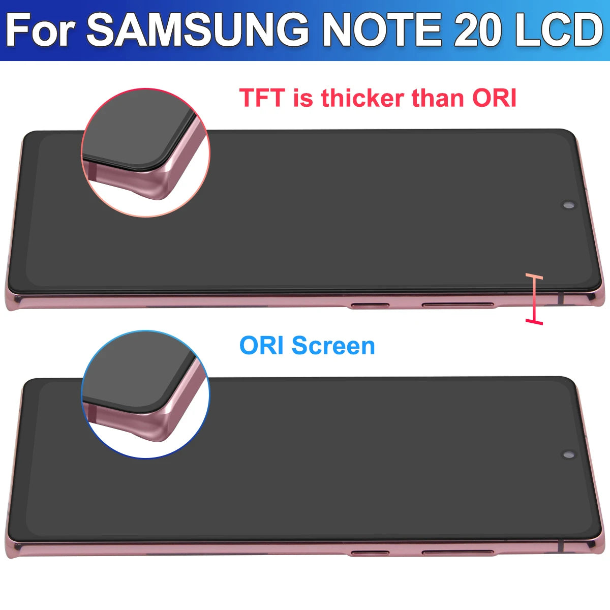 LCD For Samsung Galaxy Note20 N980F N980F/DS Lcd Display Digital Touch Screen for Samsung Galaxy Note 20 LCD Screen Assembly Samsung phone repair parts