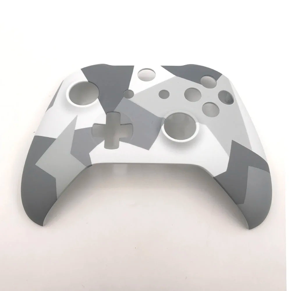Original For Xbox One Slim ONE S Controller Faceplate Shell Front Housing Shell Camouflage Replacement Part Game console repair parts