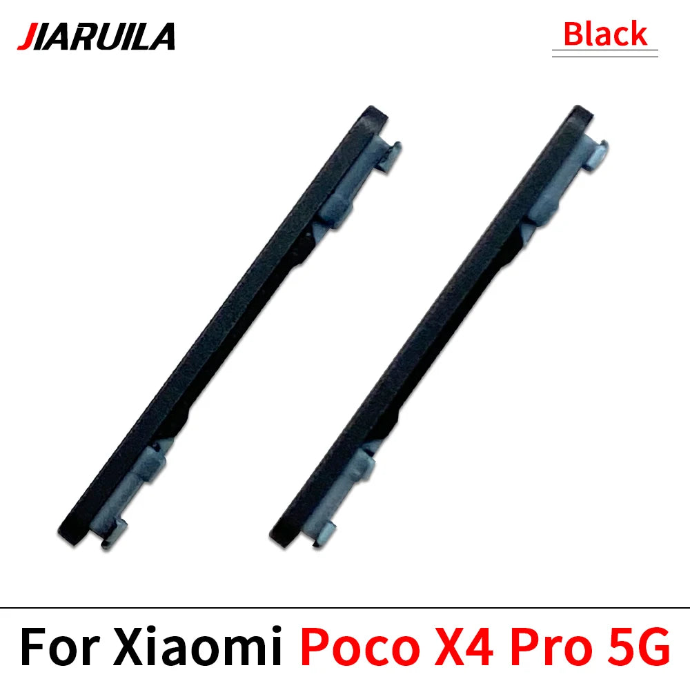 Side Key Power and Volume Button For Xiaomi Poco X4 X5 X6 Pro 5G Replacement Parts Xiaomi  Xiao mi phone repair parts