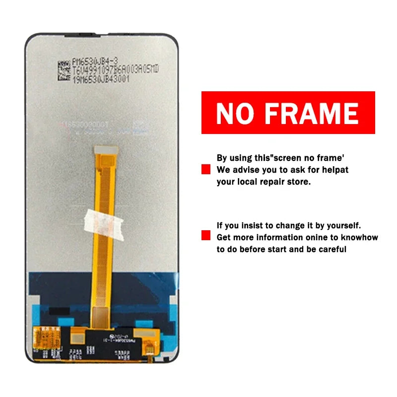 OneHyper Display Screen For Motorola Moto One Hyper XT2027 LCD Display Touch Screen Digitizer Assembly With Frame Motorola phone repair parts
