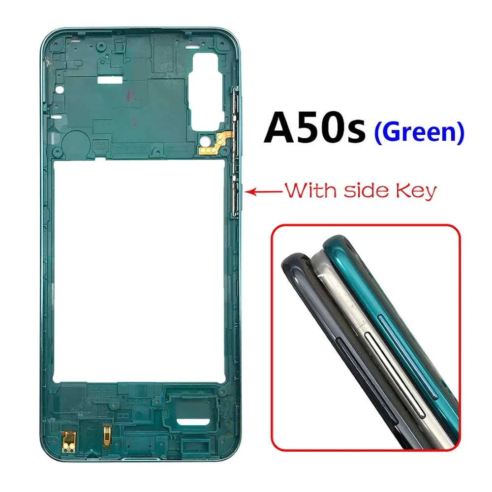 Middle Frame Holder Housing For Samsung A21s A20s A30s A50s A70s Replacement Repair Parts Samsung phone repair parts