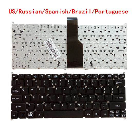 US RU SP BR PT Keyboard For Acer Aspire one 725 726 756 S3 MS2346 S3-371 S3-391 S3-951 S5 S5-391 V5-121 V5-131 V5-171 Acer laptop repair parts