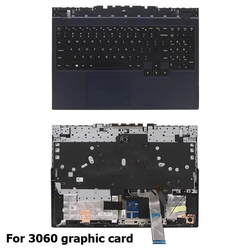 Upper case keyboard for Lenovo Legion 5-17ARH05H 15IMH05 15ACH6A Y7000 R7000 P R7000p 2021 topcase palmrest C shell touchpad Lenovo laptop repair parts