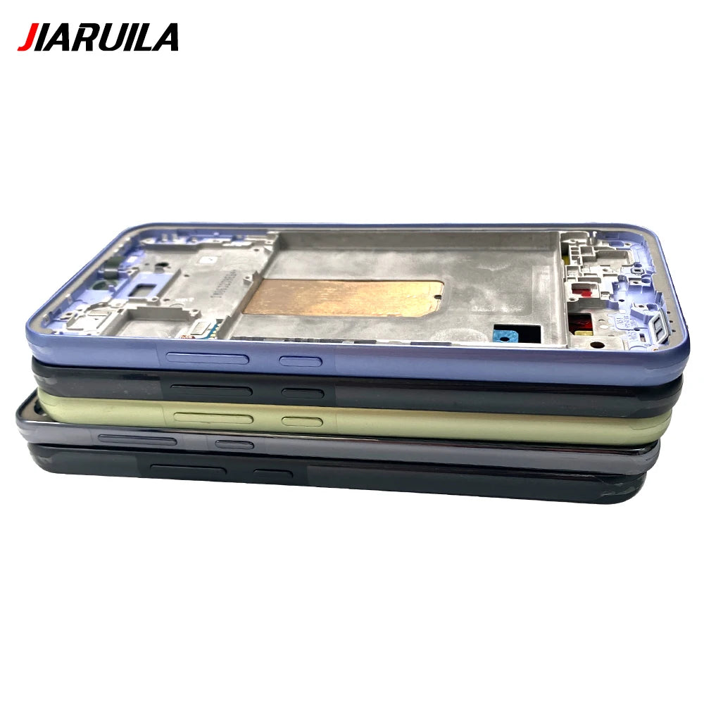 New For Samsung A13 A14 A23 A24 A34 A54 A33 A73 4G 5G Housing Middle Frame Bezel Middle Replacement Parts Middle Frame Samsung phone repair parts