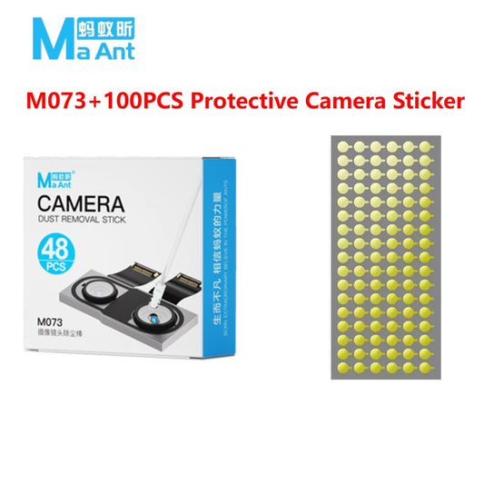 MaAnt M073 48pcs Phase Head Dust Removal Rod Easily Cleans Dust Without Damaging Components Professional Repair Tools