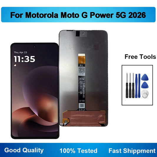 For Motorola Moto G Power (2026) XT2617-7 LCD Display Touch Screen Digitizer Assembly Tablet repair parts