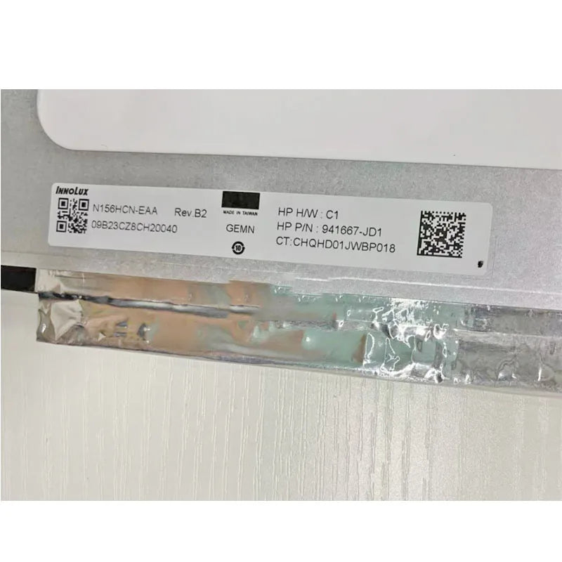 15.6 Inch Slim 40 Pin Touch Screen N156HCN-EAA 1920X1080 FHD IPS Display Matrix Replacement