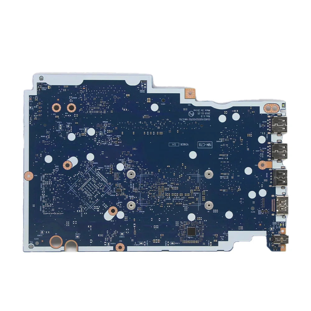 Laptop Motherboard For Lenovo Ideapad 3-17IML05 NM-C781 With CPU I3-10110U I5-10210U I7-10510U RAM:4G FRU 5B21B36541 5B21B36537 Lenovo laptop repair parts