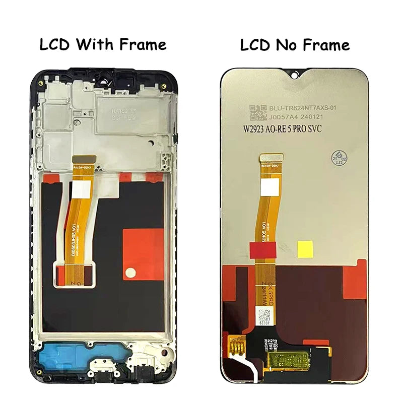6.3”Tested For OPPO Realme 5 Pro 5Pro LCD RMX1971 Display Touch Panel Screen Sensor Assembly For Realme5 Pro Display Screen  Oppo phone repair parts