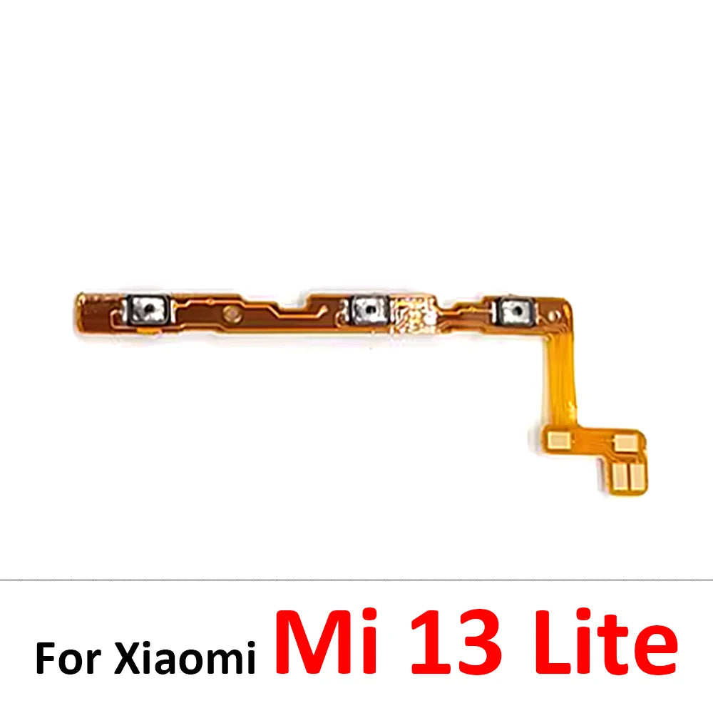 Power on off Volume Key Button Flex Cable For Xiaomi Mi 11 11T 12 12T 12s 13 14 Pro Lite 12s Ultra  Xiaomi  Xiao mi phone repair parts