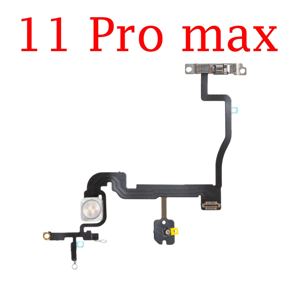 1pcs LED Flash Light Sensor Flex Cable For iPhone 12 14 Plus 13 Pro Max 11 Proximity Distance Ambient Parts iPhone phone repair parts