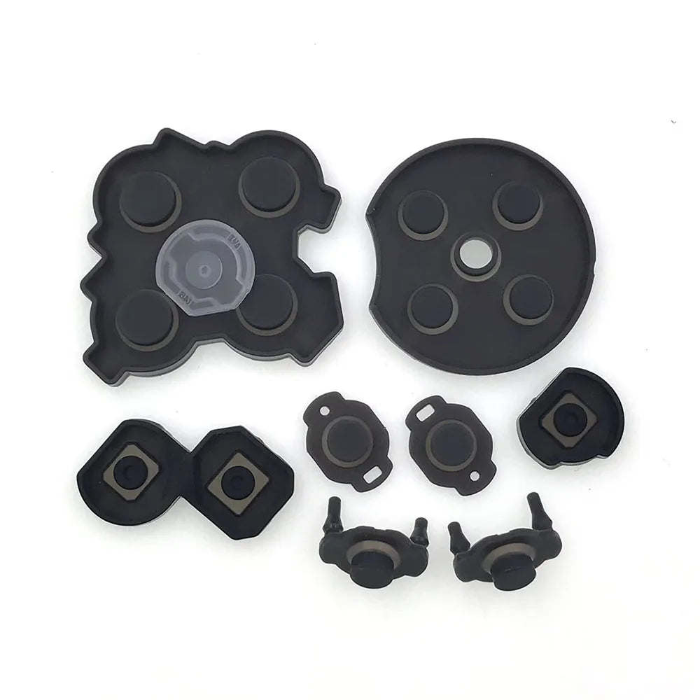 1-3-10set Silicone Rubber Conductive Buttons A B D-Dad For PS2 PS3 N64 XBOX 360 SS NS Switch Pro NGC SNES NES FC Repair Part Game console repair parts