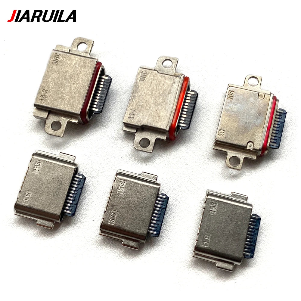 10Pcs/Lot, Charger Micro USB Charging Port Dock Connector Socket For Samsung Z Flip 2 3 4 5 / Z Fold 2 3 4 5 Samsung phone repair parts