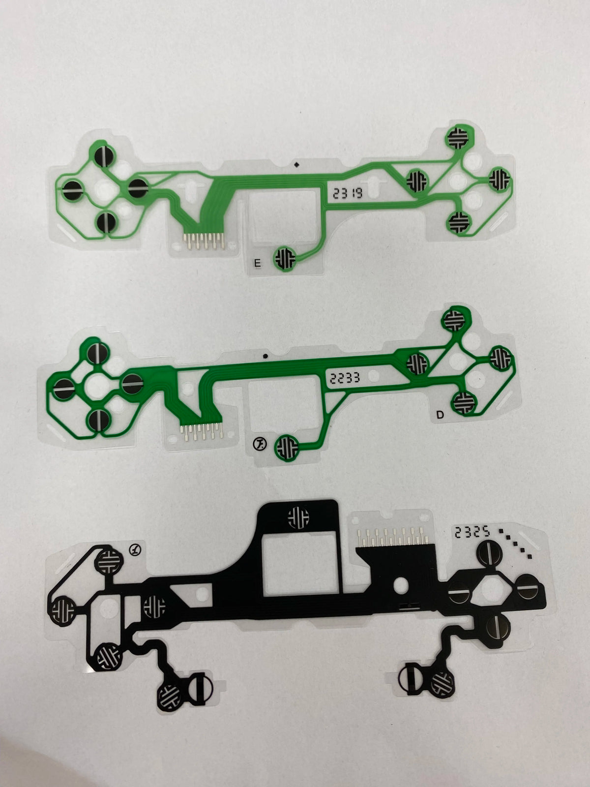 50PCS/Lot Conductive Film Keypad Flex Cable for PS5 BDM-010 020 030 040 050 Controller Ribbon Circuit Board for PS5 Edge Game console repair parts