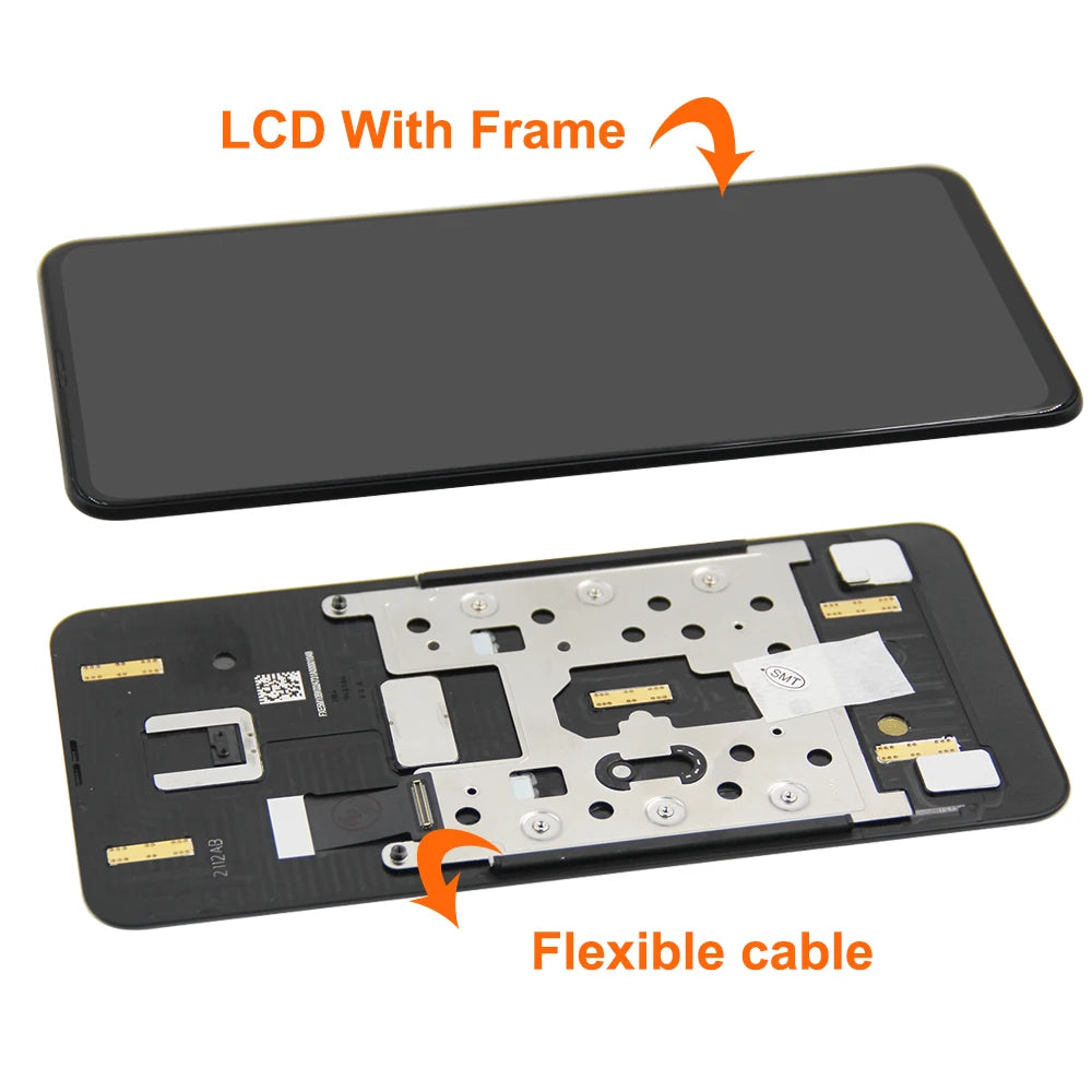 6.4" Mix3 Display Screen Replacement, for Xiaomi Mi Mix 3 M1810E5A LCD Display Digital Touch Screen with Frame  for Mix 3 5G Xiaomi phone repair parts